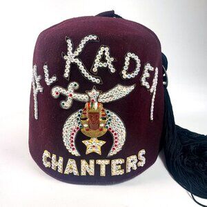 Official Al Kader Chanters Shriners Freemason Portland, OR Fez